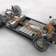 a car with battery and wires